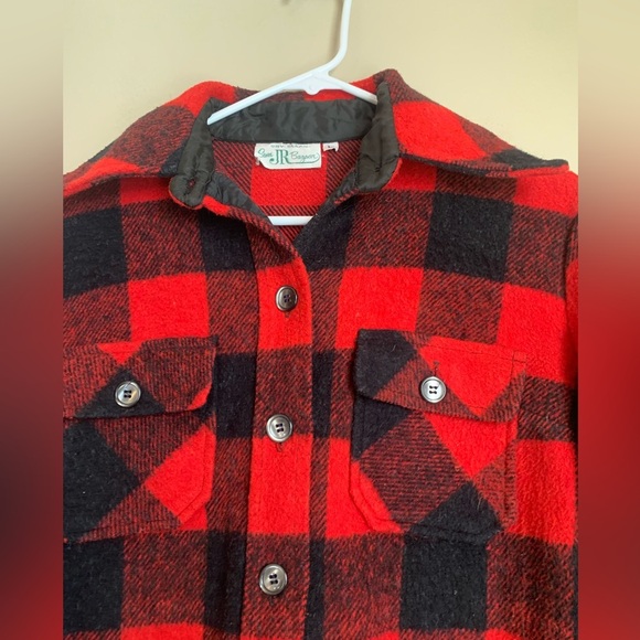 Vintage sears buffalo plaid flannel button up shirt
JR bazaar wool blend - Picture 4 of 8
